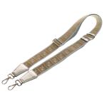 FENDI フェンディ ズッカ ストラップユー ショルダーストラップ バッグ シルバー