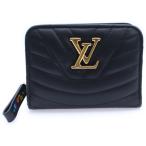 LOUIS VUITTON ルイヴィトン ニューウェーブ ジプト コンパクトウォレット 財布 コインケース ブラック レザー M63789 ゴールド金具