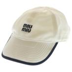 miumiu ミュウミュウ Baseball drill Blanc C