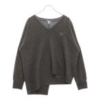 LOEWE ロエベ アナグラム ロゴ アシンメトリー カシミヤ ニット セーター #XS レディース