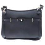 HERMES エルメス ジプシエール28 ブラック トリヨンクレマンス ショルダーバッグ 斜め掛けバッグ 肩掛けバッグ シルバー金具 □R刻印