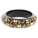 LOUIS VUITTON ルイヴィトン ブラスレ アンクリュージュンGM ブラウン S+ プラスチック M65301 バングル アクセサリー