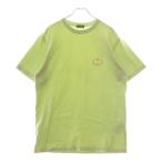 Christian Dior クリスチャンディオール CD ICON CDアイコン ロゴ刺繍 クルーネック 半袖Tシャツ カットソー ライトグリーン 943J605A0554