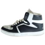 CELINE セリーヌ Z TRAINER CT-01 HIGH SNEAKERS レースアップ ハイカットスニーカー ブラック×ホワイト 41/26cm