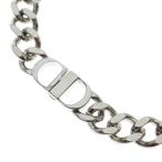 Christian Dior Christian Dior CD Icon колье подвеска цепь серебряный 