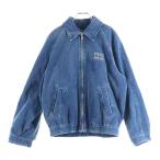 ミュウミュウ 24AW Washed corduroy blouson jacket ウォッシュ加工 ジップアップ ジャケット ブルゾン レディース ML1152