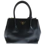 PRADA プラダ 2wayバッグ ブラック レザー ハンドバッグ ショルダーバッグ 1BG625