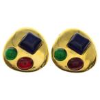 ショッピングCHANEL CHANEL シャネル グリポア ストーン イヤリング ゴールド GP