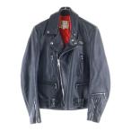 ショッピングlightning Lewis Leathers ルイスレザー 391 LIGHTNING ライトニング レザー ジップアップ ダブル ライダースジャケット ブラック