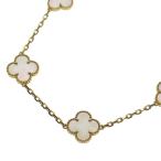  Van Cleef and Arpels Vintage aru рукоятка bla10P mother ob жемчуг колье AU750YG VCARA42800 ювелирные изделия 