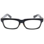 CHROME HEARTS (クロムハーツ) SEE YOU IN TEA BSフレアテンプル ウェリントンサングラス 眼鏡 アイウェア ブラック/ゴールド