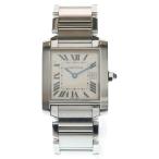 Cartier カルティエ W51011Q3 タンクフランセーズMM シルバー文字盤 SS/QZ ステンレス クォーツ 腕時計