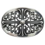 CHROME HEARTS クロムハーツ OVAL CROSS STRAP 1.5 ラージクラシックオーバルクロスバックル シルバー BCA359