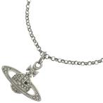 ショッピングVivienne Vivienne Westwood ヴィヴィアンウエストウッド オーブネックレス ラインストーン シルバー GP