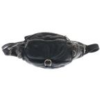 CHROME HEARTS Chrome Hearts SNAT PACKs гайка упаковка daga- Zip gun sllinger ремень кожа сумка-пояс черный 