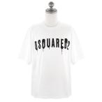 DSQUARED2 ディースクエアード 半袖Tシャツ S71GD1268 S22427 SKATER FIT T-Shirt メンズ 男性 オーバーサイズ 100 WHITE ホワイト