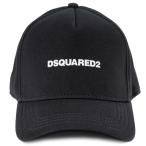 DSQUARED2 ディースクエアード ベースボールキャップ S82BC0661 BASEBALL CAP メンズ 帽子 M063 BLACK ブラック