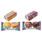 江崎グリコ バランスオンminiケーキ チーズケーキ 20個 栄養補助食品 ケーキバー & バランスオンminiケーキ チョコブラ