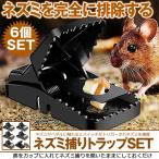 ネズミ 捕り 駆除 捕獲器 6個セット 簡単 繰り返し 害獣 駆除 捕獲器 マウス トラップ 庭 家庭菜園 簡単組立 設置 ねずみ 罠 対策 駆除機 6-NEZTORA