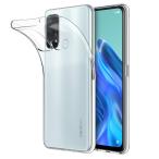 Hianjoo OPPO Reno5 A 対応 ケース シリコン ソフト 透明 TPU 薄型 軽量 落下防