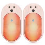 COTOP 充電式カイロ2個 3秒急速発熱 3階段温度調節 USBカイロ 分離式設計 超軽量
