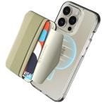 【滑り止め・落下防止】シンジモル Magsafeカードケース 、i Phone 15、14、13、