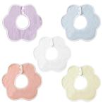 Elf-feer нагрудник слюнявчик baby bib хлопок 360 водонепроницаемый младенец фартук 5 листов se