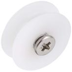 ショッピング網戸 杉田エース ミズタニ網戸戸車ビス固定用 丸戸車 中芯用 網戸-003 2個入