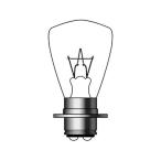 M&amp;Hmatsusima лампа 12V 35/35W прозрачный RP30 P15D-25-3 1 штук 1P1616