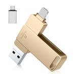 4in1USBメモリー128GB（多機能データ管理）i Phone対応USBメモリ フラッシュドラ