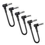 YFFSFDC パッチケーブル 15cm ギターパッチケーブル ギターエフェクター用 ノイ