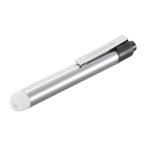  ом электро- машина мигающий свет LED ручной фонарь LED фонарик-ручка 10 люмен белый цвет серебристый 