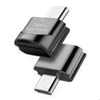 microSD USB C カードリーダー TF マイクロSDカード リーダー 超小型 高速転送