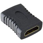 エレコム HDMI (メス) - HDMI (メス) 延長コネクタ 4K×2K対応 ブラック AD-HDAA