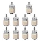 LOYELEY チェーンソー 燃料フィルター キャブレター用 10個入り 農機具 用部品