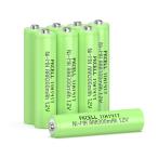 PKCELL одиночный 4 форма 8 шт заряжающийся Никель-металлгидридные батареи солнечный перезаряжаемая батарея 