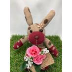 【Freddo】ソック ラビット うさぎ 靴下 ぬいぐるみ 母の日 出産祝 お誕生日プレゼント ギフト フラワー 花束 バラ ラッピング無料 手作り 10