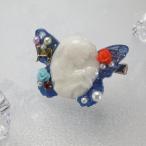 Yahoo! Yahoo!ショッピング(ヤフー ショッピング)【空想少女は暁に微笑む】 覗き見る白の乙女ブローチ 【メール便対応】