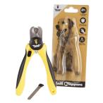  собака для кусачки для ногтей Thunderpaws ProNails 6291310 средний собака для больших собак защита защита безопасность блокировка пилочка для ногтей встроенный желтый 