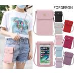 FORGERON кошка one отметка смартфон небольшая сумочка inserting Tama . Touch функционирование возможно PU кожа кошка сумка смартфон сумка Mini сумка смартфон сумка на плечо sakoshu[669R]