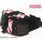 ディーゼル DIESEL　2011年春夏モデル チェック柄ウエストヒップバッグ・（斜めがけショルダー・ボディバッグ） X00030 PR499 H3119