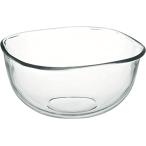 iwaki(イワキ) 耐熱ガラス ボウル 角型 外径23×23cm 3.3L BC337