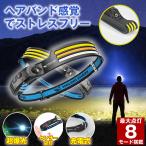  передняя фара заряжающийся LED передняя фара свет велосипед передняя фара лампа рыбалка шлем сенсор свет наружный сенсор мигающий свет led мощный сильнейший заряжающийся 