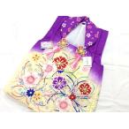 [.....] три лет . ткань пальто "Семь, пять, три" . праздничная одежда сделано в Японии полиэстер фиолетовый × крем затемнение Sakura 