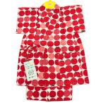 ショッピング甚平 女の子 【リップル】子供甚平 100 女の子 綿 赤　りんご　240502-7
