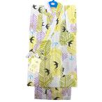 【ここち】子供甚平 130 男の子 綿 燕　250504-03