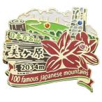 日本百名山 ピンバッジ 2段 ピンズ 美ヶ原 エイコー コレクションケース入り トレッキング 登山 グッズ 通販  シネマコレクション
