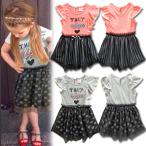  деформация шифон Kids One-piece короткий рукав Junior детский сад ученик начальной школы ученик неполной средней школы ребенок одежда девочка девушки модный симпатичный симпатичный мода мода ребенок одежда маленький p