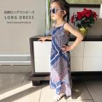 Kids ребенок одежда цветочный принт maxi One-piece макси длина натуральный девочка девушки ткань . Junior 120cm130cm140cm150cm160cm[R39-11][TM50]