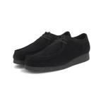 Clarks Clarks WALLABEE EVO WP[ водонепроницаемый ] мужской обувь (wala Be Evo вода устойчивый ) 26172817 черный замша 